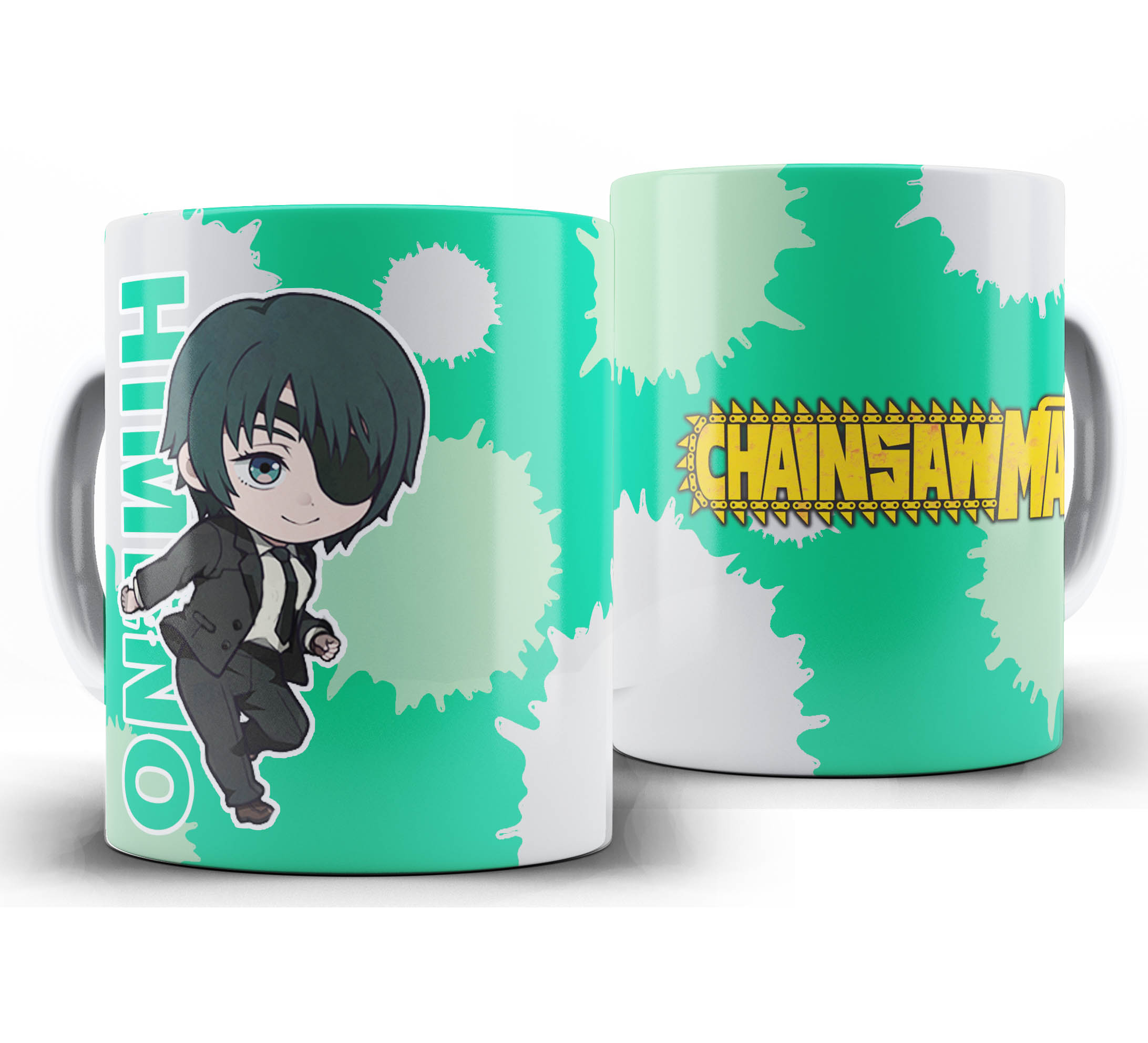 Caneca Anime - Chainsaw Man Chibi - Himeno